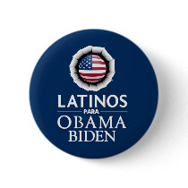 Obama Biden LATINOS Button