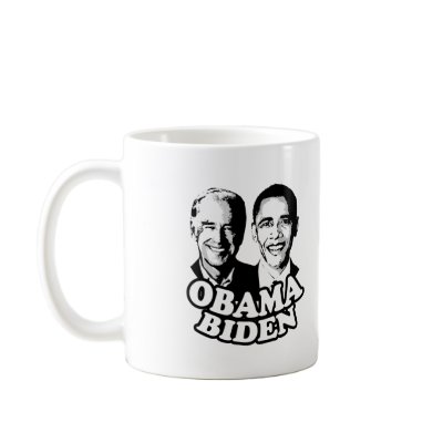OBAMA / BIDEN MUG by Politicaltshirts