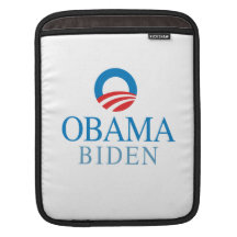 OBAMA BIDEN O BLUE -.png Sleeve For iPads