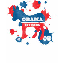 Obama Biden Paint t-shirts