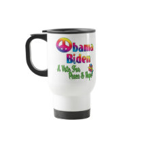 Obama Biden Peace and Hope 2008 mugs