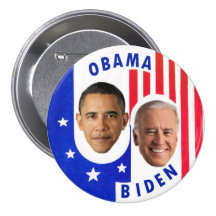 Obama Biden Pinback Button
