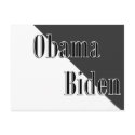 Obama Biden postcards