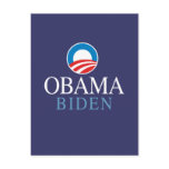 Obama Biden Postcard