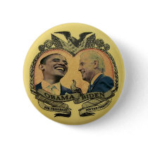 Obama/Biden Retro Jugate Button by elfyboy Obama/Biden Retro Jugate Button