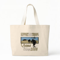 Obama Biden Support Our Troops bags by BuzzEdition Obama Biden Support Our Troops bags