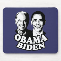 Obama Biden T-shirt Mouse Mats