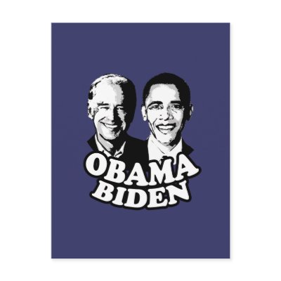 Obama Biden T-shirt Postcard by ObamaBiden