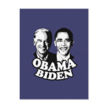 Obama Biden T-shirt Postcard
