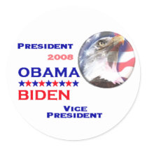 Obama Biden Ticket Sticker