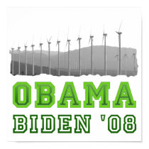 Obama Biden Wind Energy Poster posters by SideSplitters Obama Biden Wind Energy Poster posters