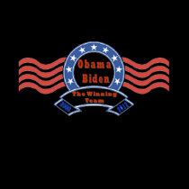 Obama Biden Winning Team  2008 Elections t shirt