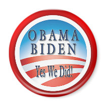 OBAMA BIDEN YES WE DID MAGNET