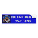 Obama - Big Brother is Watching bumper stickers