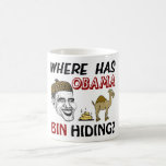 Obama Bin Hiding 2 Coffee Mugs