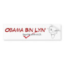 Obama Bin Lyin" bumper stickers