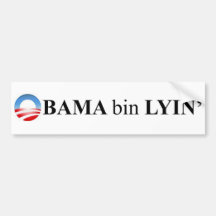 Obama bin lyin bumper stickers