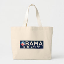 Obama bin Lyin' Canvas Bags