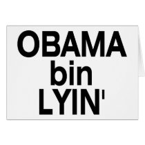Obama bin Lyin' Cards