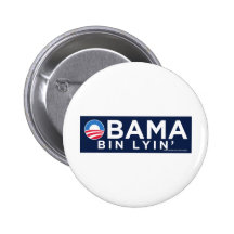 Obama bin Lyin' Pinback Buttons