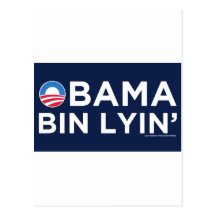 Obama bin Lyin' Post Card