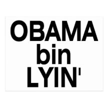 Obama bin Lyin' Post Cards