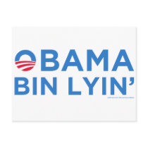 Obama bin Lyin' Postcard