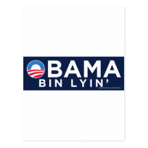 Obama bin Lyin' Postcard