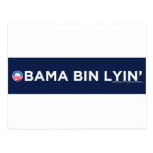 Obama bin Lyin' Postcards