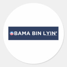 Obama bin Lyin' Stickers