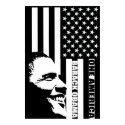 Obama Black and White Print
