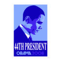 Obama Blue 44th President Poster 3 posters by cpope929 Obama Blue 44th President Poster 3 posters