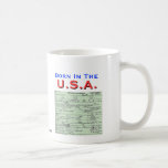 Obama: Born In The U.S.A. Mugs