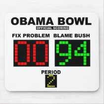 Obama Bowl - Official Scoring Mouse Pads
