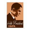 Obama Brown 44th President Poster posters by cpope929 Obama Brown 44th President Poster posters