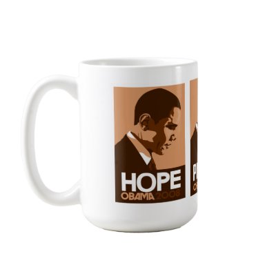 Obama Brown Mug by cpope929