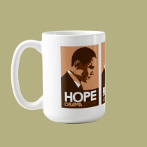Obama Brown Mug by cpope929 Obama Brown Mug