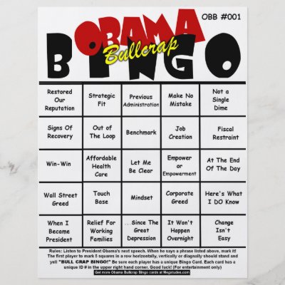 obama bingo