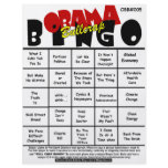 Obama Bullcrap Bingo #005 & #006 flyers