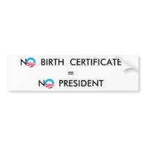 OBAMA bumper stickers