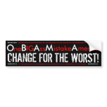 OBAMA BUMPER STICKER