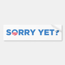 Obama Bumper Sticker