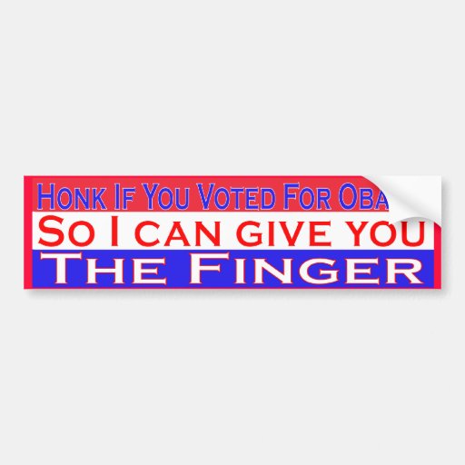 Obama Bumper Sticker Zazzle 