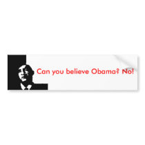 Obama Bumper Sticker bumper stickers
