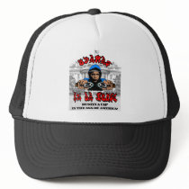 Obama Bustin A Cap Hat by calroofer Obama Bustin A Cap Hat