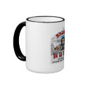 Obama Bustin A Cap Mug by calroofer Obama Bustin A Cap Mug