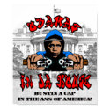 Obama Bustin A Cap Poster posters by calroofer Obama Bustin A Cap Poster posters