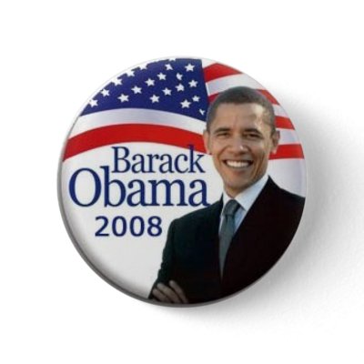 Obama Button by RocketfireStore