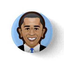 Obama Button Small