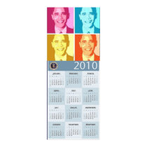OBAMA CALENDAR 2010 POSTER - posters